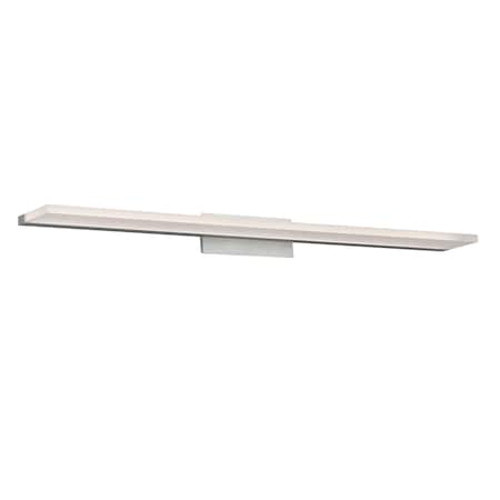 Dweled Level 36in LED Bathroom Vanity or Wall Light 3500K in Brushed Aluminum WS-856
